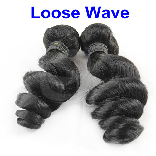 Brazilian virgin hair Loose Wave Human Hair extensions