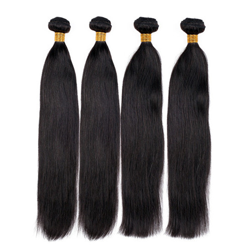 Hot selling wholesale 9A grade virgin brazilian straight hair human extension