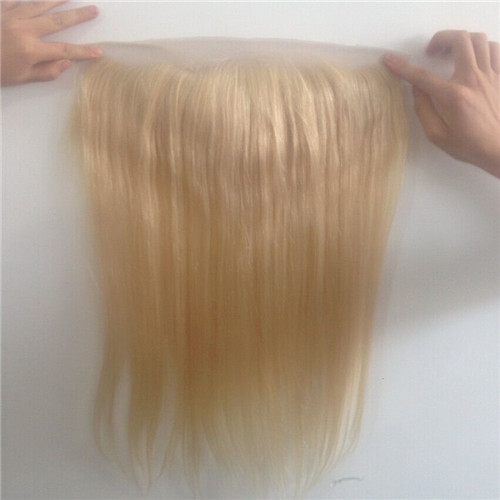 Quality 100% Remy Virgin Lignt Blonde Hair Weave Human Double Weft Hair Extensions