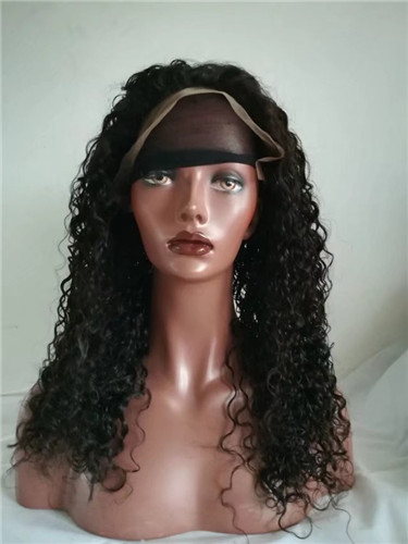 Fast shipping 100% virgin real human hair Lace Front Human Hair Wig